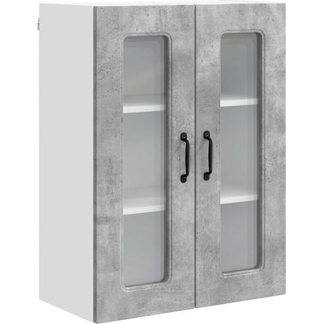 Maison Exclusive - Pannello lavastoviglie Kalmar Grigio cemento 60 x 31 x 80 cm