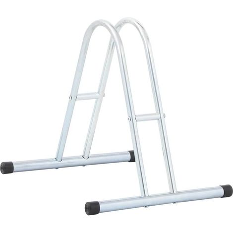 Freistehender Fahrradständer für 1 Fahrrad, verzinkter Stahl (1/5)