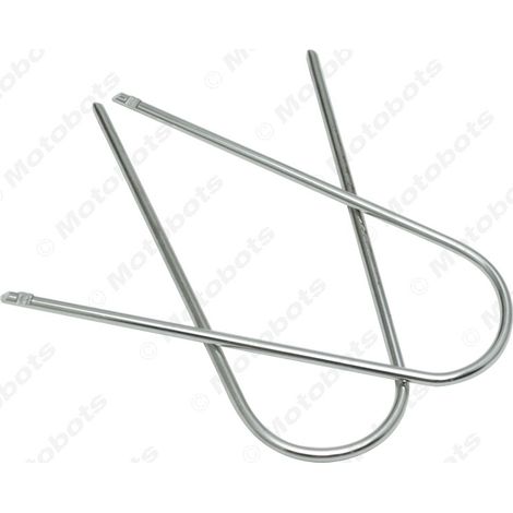 U-shaped tools suitable for disassembling and assembling dashboards and interiors of Peugeot and Citroën cars, as well as repairing, disassembling, and modifying CD players. (1/4)