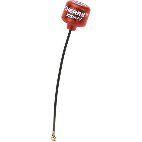 Antenne FPV RUSHFPV CHERRY2 5.8G à gain élevé de 1,8 dBi, polarisation circulaire gauche, interface IPEX pour drones RC FPV analogiques et numériques longue portée (1/5)