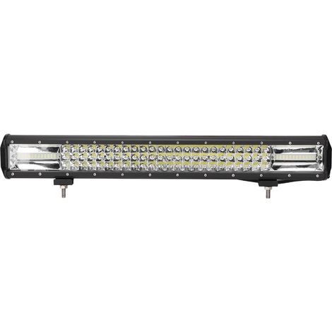 Barre lumineuse de travail LED 324 W modifiée avec 108 pour voiture, camion et bateau