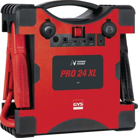 Booster au lithium NOMAD POWER PRO 24 XL tension de charge 24 V courant de dépar