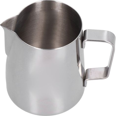 Pichet mousseur à lait 380 ml en acier inoxydable 304 haute durabilité, multifonctionnel (1/5)