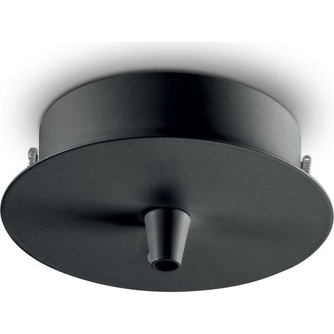 Rosone Standard All In Metallo Nero 1 Luce (1/4)