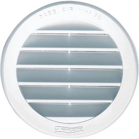 AUTOGYRE - Grille ronde à encastrer avec mousti. d.94 extérieur d.130m (1/2)