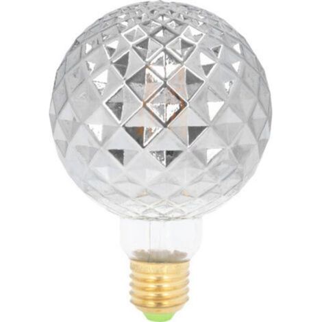 Ampoule LED Vintage à Filament dur, galvanoplastie, gris, température de couleur 2700K, E27, pour lustres (1/5)