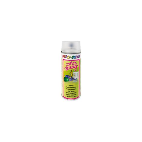 DUPLI-COLOR Spray de vernis résine synthétique, vernis mat transparent, 400 ml