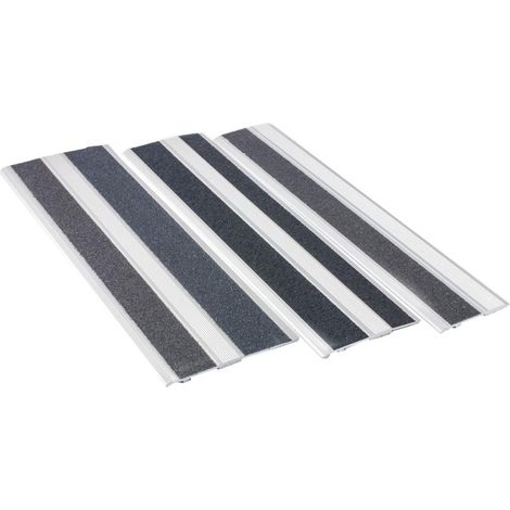 Profilo di soglia SP44 per avvitare la formica in alluminio. BR 44 X W 1000mm
