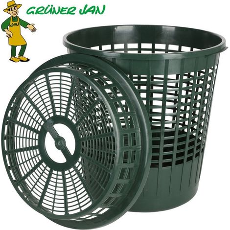 Kosz zielony cage 60l (1/3)