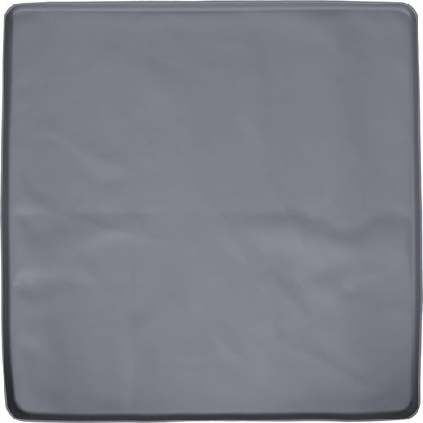 Tapis de lavage en silicone gris, 60 x 60 x 2 (1/4)