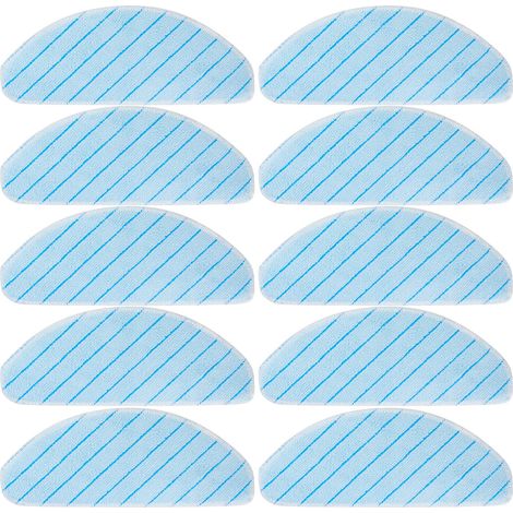 10 Stück Waschbares Wischtuch für Ecovacs Deebot T9 Serie T9 AIVI T9 PRO T9 MAX T8 T8+ T8 Max T8 AIVI N8 N8+ N8 Pro N8 Pro+ Ersatzteile (1/4)