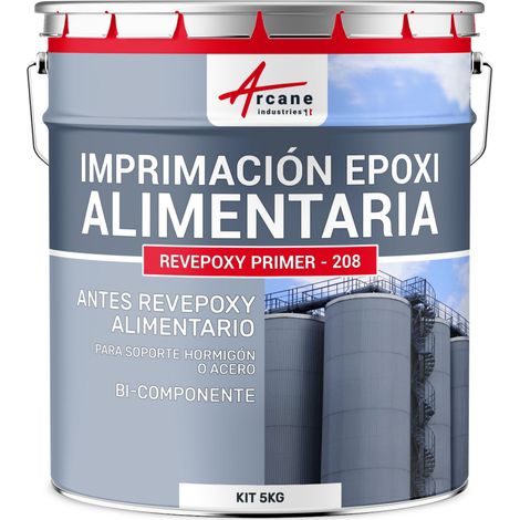 Imprimación para pintura alimentaria depósito de hormigón o acero que contiene alimentos - REVEPOXY PRIMER - 208