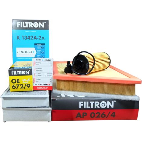 3x Mini-Filter F54 F55 F56 F57 F60 1.2 1.5 2.0 /S/D