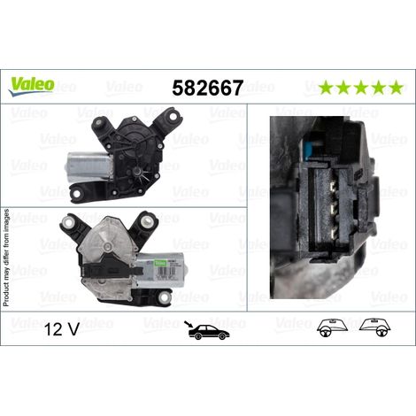 Moteur d'essuie-glace Valeo 582667 OPEL 13227418