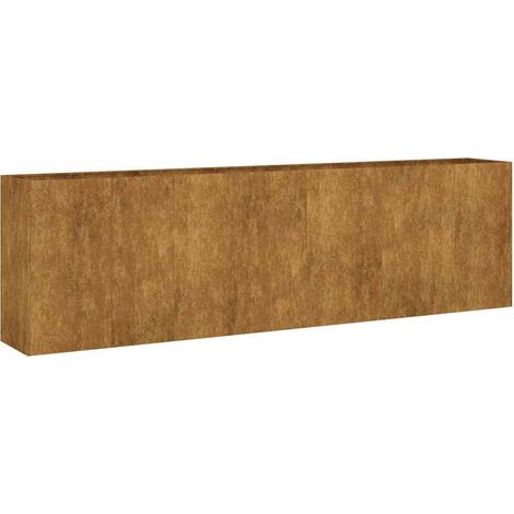 Garden Raised Bed 280x40x80 cm Corten Steel vidaXL (1/5)