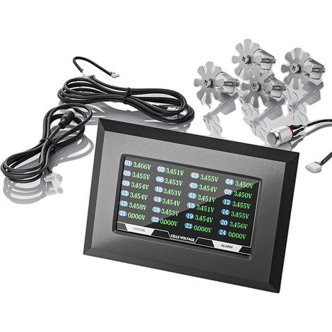 Selettore accessori, schermo LCD da 4,3 pollici, connessioni multiple, schermo LCD da 4,3 pollici (1/2)