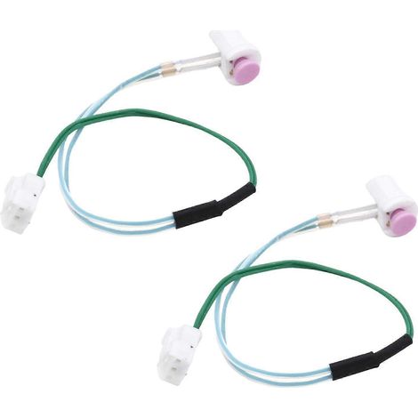 Lot de 2 sondes de remplacement pour capteur de surchauffe de température pour véhicule, connecteur carré (1/5)