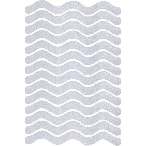 Autocollant de douche antidérapant 24 pièces ensemble de barres de baignoire de sécurité (1/5)