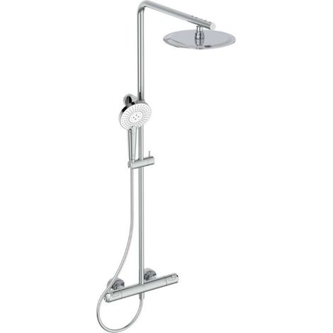 Ideal Standard CeraTherm - Set doccia termostatico, diametro 25 cm, 3 getti, cromo A7704AA (1/5)