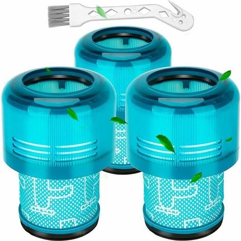 Filtre pour Dyson V15, 3 Pack Filtres de remplacement pour aspirateur sans fil V15, Unité pour Dyson V15 Cyclone Animal Absolute,V15 Torque Drive Vacuum (1/5)