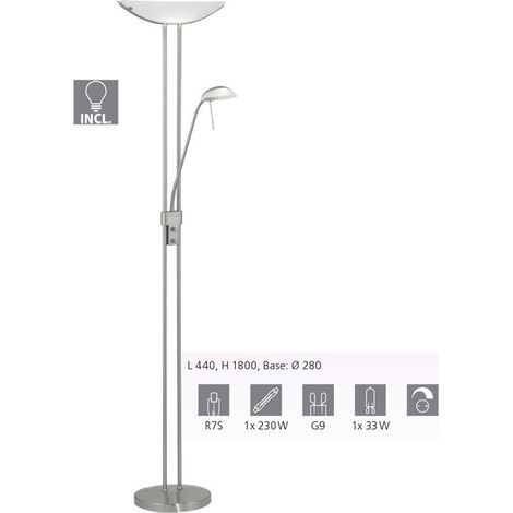 Lampadaire Baya - Gris (1/5)