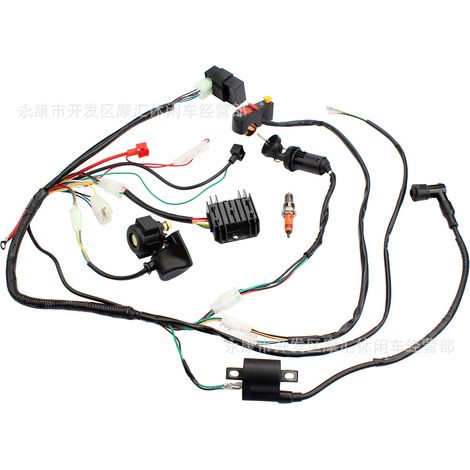 Accessoires pour motos tout-terrain CRF XR50CC-160CC : freins à disque avant et arrière, disques de frein 180/230 mm (1/5)
