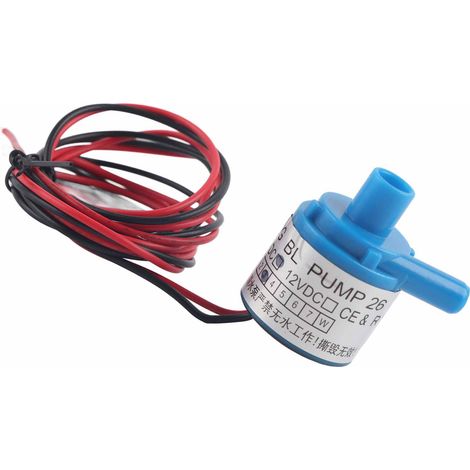 Mini pompe à eau sans balais de qualité alimentaire 6 V CC 3 W pour aquarium, fontaine et instruments médicaux
