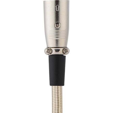 Câble XLR Microphone 3 mètres, Mâle à Femelle 3 Broches - 9.8 Pieds (1/5)