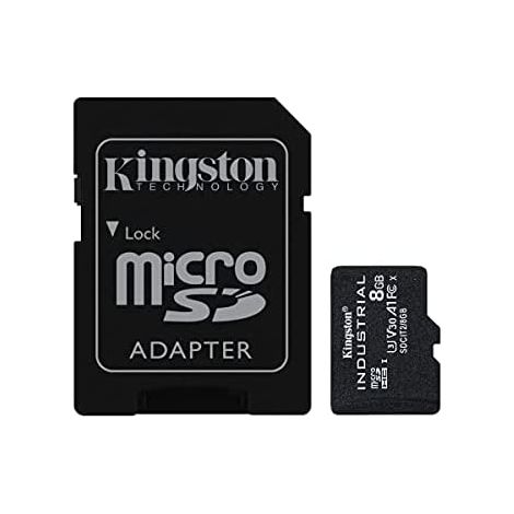 KINGSTON MicroSDHC Karte Industrial 8GB inkl. SD-Adapter (1/5)