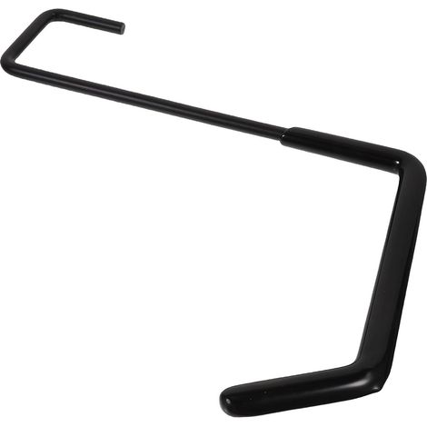 Gancho en Forma de S Hierro Negro, Resistente para Pared (1/5)