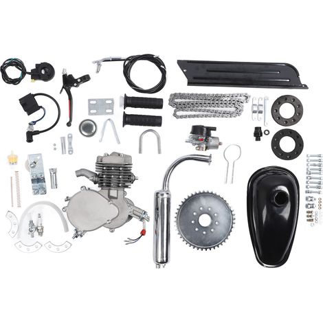 Kit de moteur de vélo 80CC, puissant moteur à essence léger pour vélo de 26 à 28 pouces (1/5)