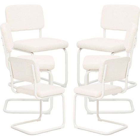 Packs Sillas Comedor - Pack 6 Sillas Axo Tela - Blanco (1/5)