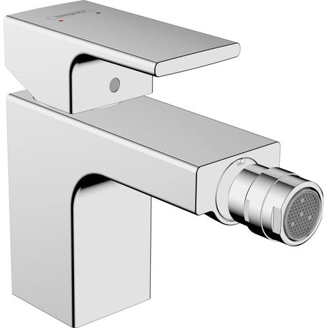 Hansgrohe Vernis Shape - Miscelatore per bidet, con sistema di scarico, cromo 71211000