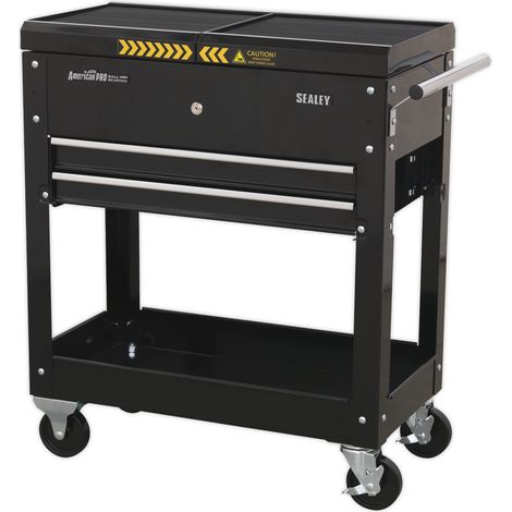 Sealey AP705MB American PRO® Mobile Tool & Parts Trolley - Black (1/3)