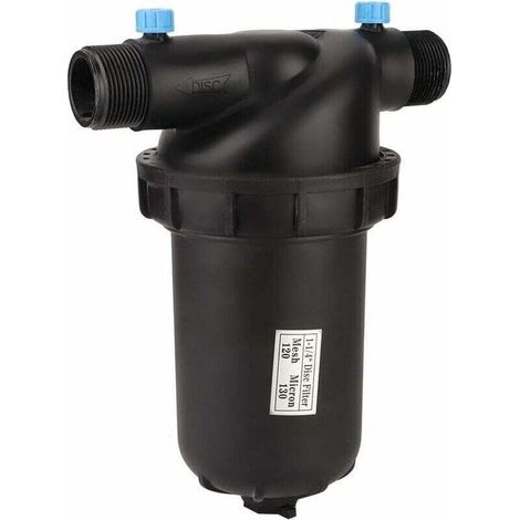 Bewässerungsfilter, 120-Mesh-Scheibenfilter mit Außengewinde für Bewässerung, Landwirtschaftsfilter, Gartenpumpe (1/5)