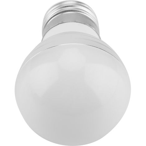 Ampoule LED E27/3W RGB+ Blanc chaud, sept couleurs, lumière blanche chaude, projecteur à changement de couleur avec télécommande (1/5)