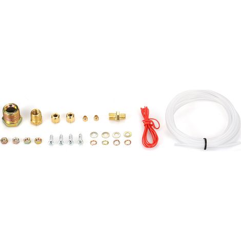 3-in-1-Autoinstrument, Öldruckanzeige, Fahrenheit-Anzeige, Wassertemperaturanzeige, 52-mm-Voltmeter, Dreifach-Set