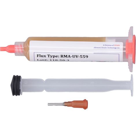 Flux de soudure, pâte à souder sans nettoyage, étamage facile, 10 cc pour la maintenance et la réparation électronique.