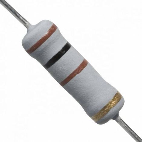 100R 2W Metall-Oxid-Widerstand Axial 5% 5x12mm