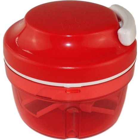 300ML Coupe-oignons Manuel, Hachoir Oignons, Coupe-lgumes Ail, Hachoir Oignons Multi-hachoirs pour Lgumes, Fruits, Oignons, Ail, compatible avec Turbo-Chef (1/4)