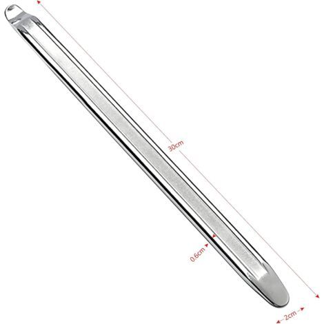 3-teiliges Reifenheber-Set, 30 cm lange Reifenheber aus Manganstahl, Reifenheber-Reparaturwerkzeug für Auto-, Fahrrad- und Motorradreifenwechsel (Silber) (1/4)