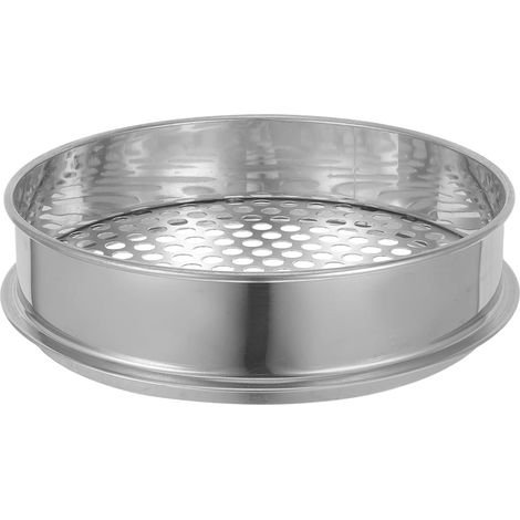Tamis de Jardin en Acier Inoxydable 20 Cm Léger et Facile à Nettoyer pour Tamiser la Terre Compost le Jardin Balcon (1/5)