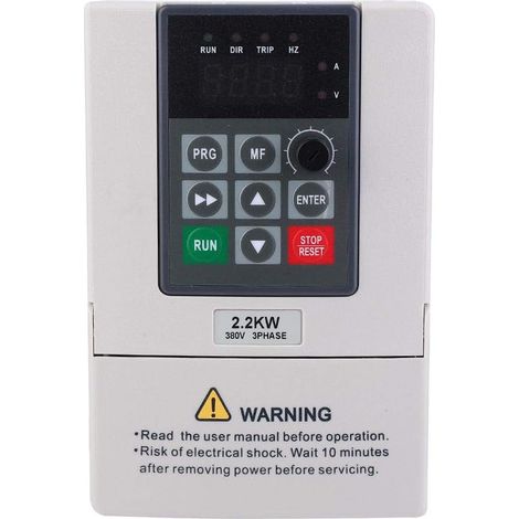 Frequency Inverter Three Phase Input Three Phase Output 2.2KW Inverter VFD 380V for Motor Speed Control (1/5)