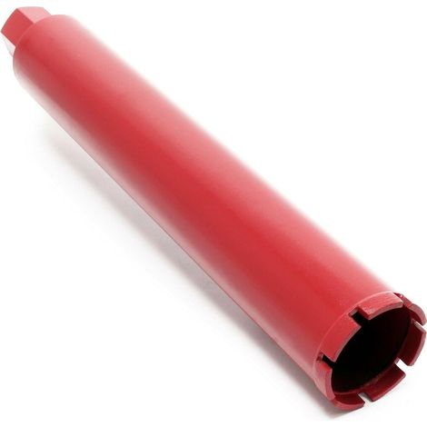 Helloshop26 – Couronne diamant Ø 71 mm pour carotteuse – Forage béton armé à sec et humide – Longueur utile 400 mm – Métal fritté