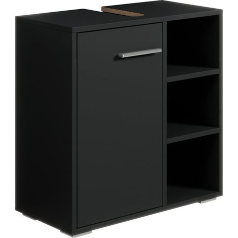 Mueble bajo para lavabo Neptunus 60 x 28 x 60 cm - Negro - Muebl