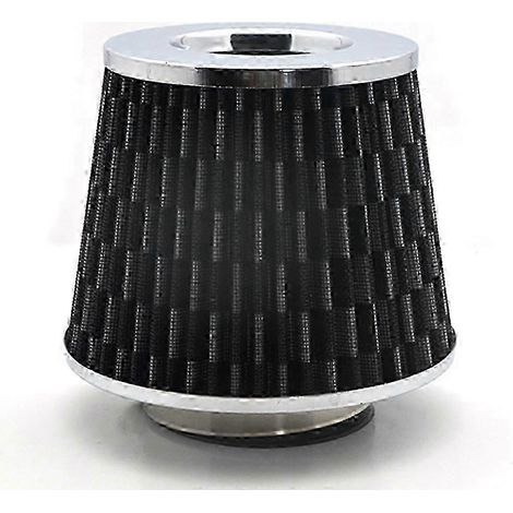 Filtres à air universels pour voiture 76 mm pour compresseur, kit d'admission d'air froid à haut débit, filtre à mailles coniques Sport Power (1/5)