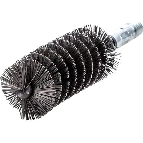 Lessmann Threaded Tube Brush 30mm Steel Wire LES506130