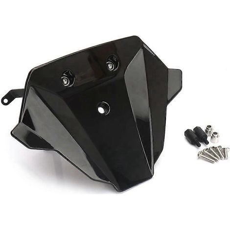 Kit de visière de pare-brise sport pour moto 990 Noir-- (1/5)