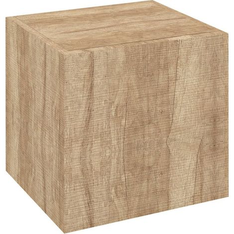 Meuble de rangement ESPACE 35x35x32cm, 1x porte, gauche/droite/chêne Alabama (1/2)