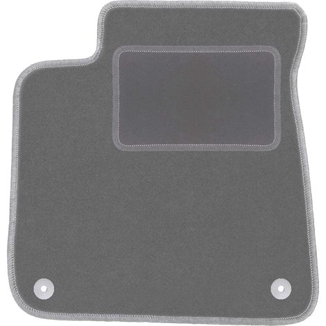 Tapis conducteur en velours pour : Audi A8 D4 berline (2009-2017) graphite